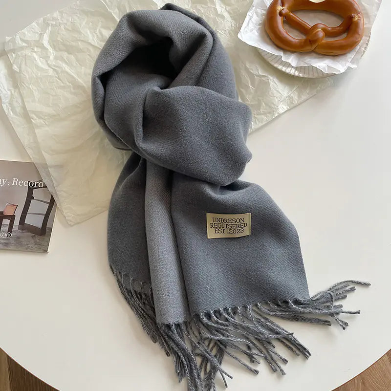 2023 Double-Sided Cashmere Scarf for Women (Couple)