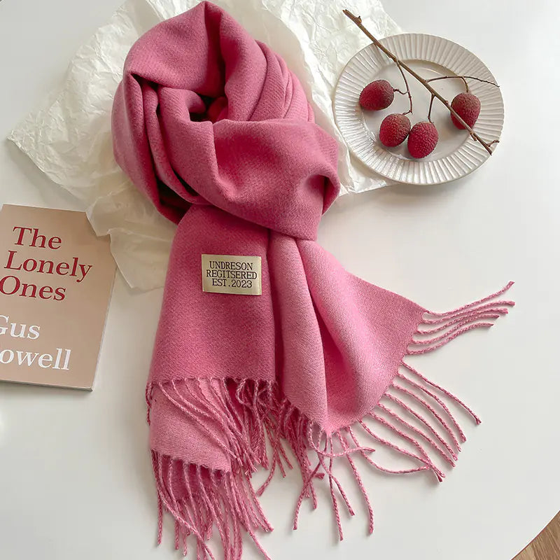 2023 Double-Sided Cashmere Scarf for Women (Couple)