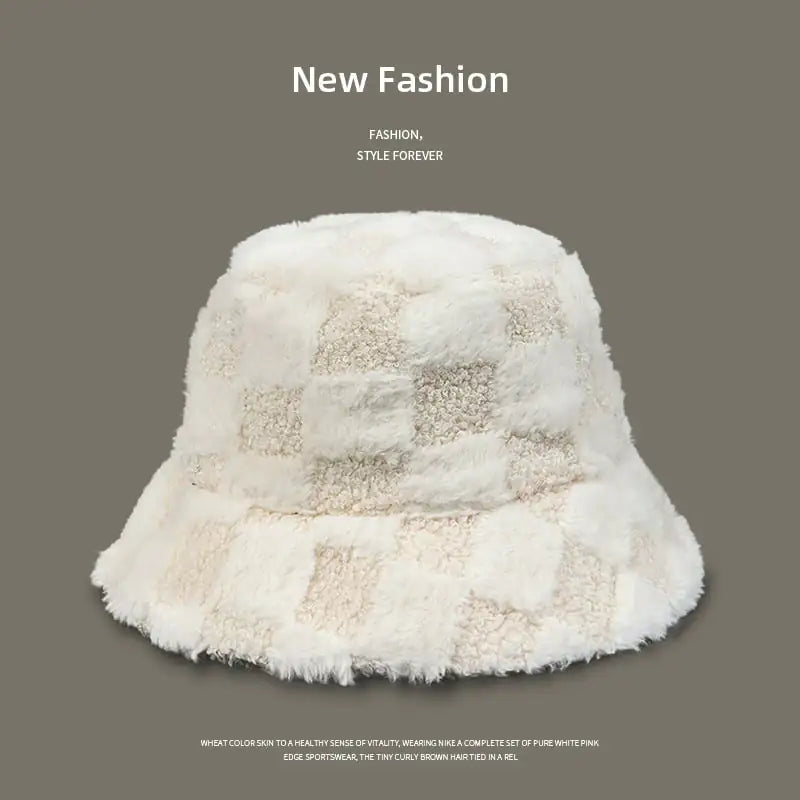 Lambswool Fisherman Basin Hat for Autumn and Winter