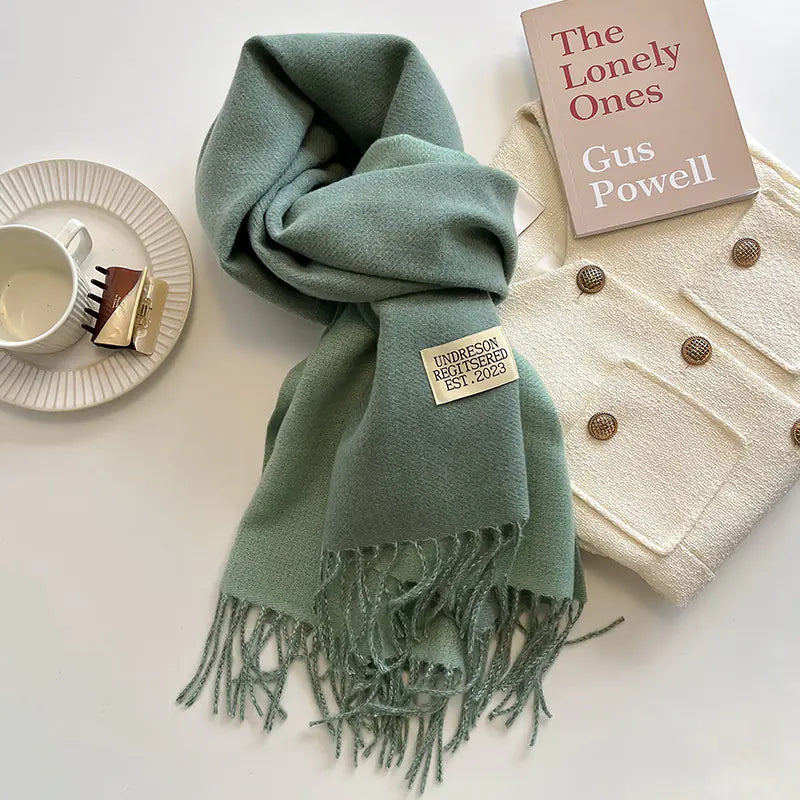 2023 Double-Sided Cashmere Scarf for Women (Couple)
