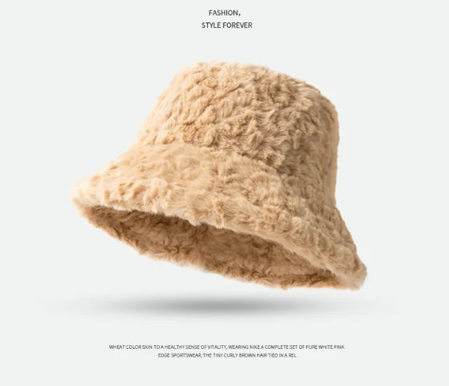 Lambswool Fisherman Hat for Women - Winter Fashion