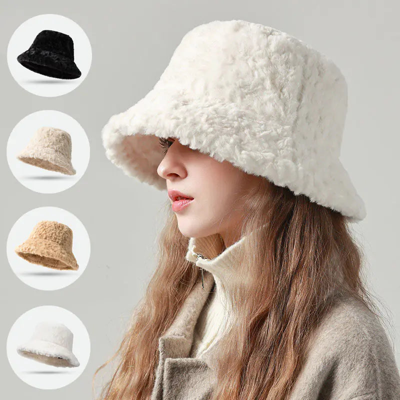 Lambswool Fisherman Hat for Women - Winter Fashion