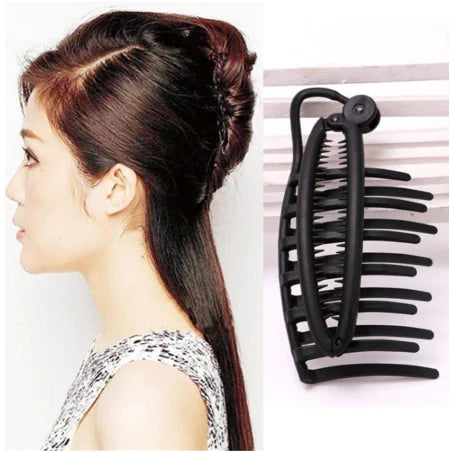 Solid Color Hair Clips for Updos and Styling Tools