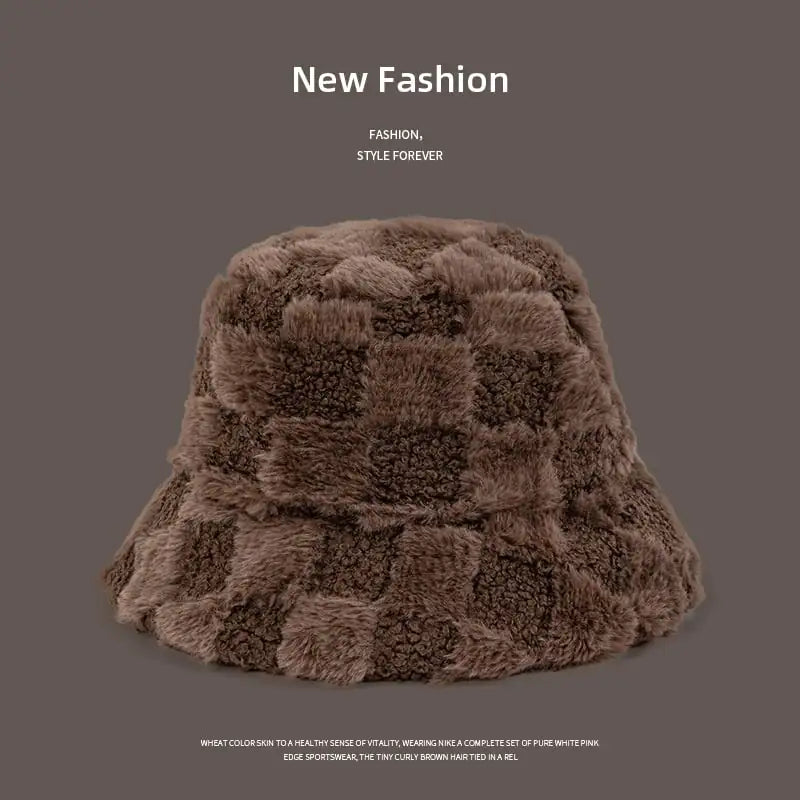 Lambswool Fisherman Basin Hat for Autumn and Winter