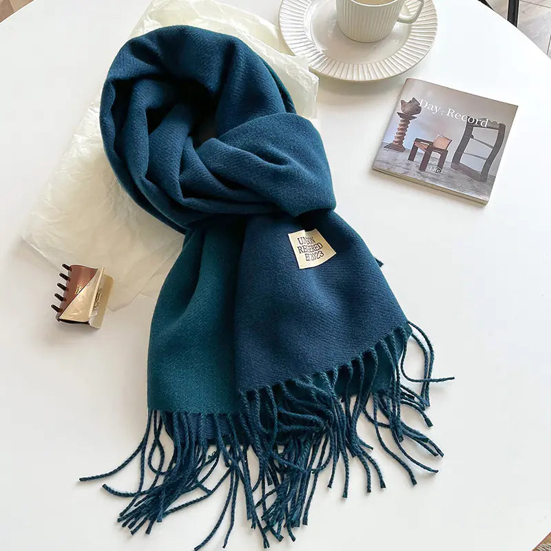 2023 Double-Sided Cashmere Scarf for Women (Couple)
