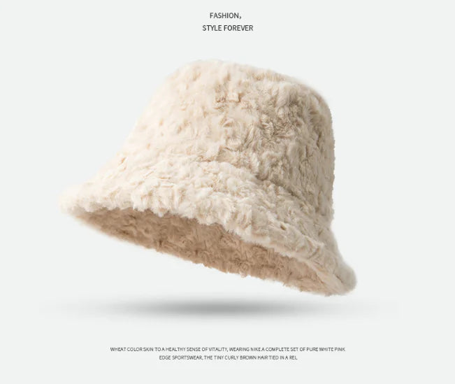Lambswool Fisherman Hat for Women - Winter Fashion